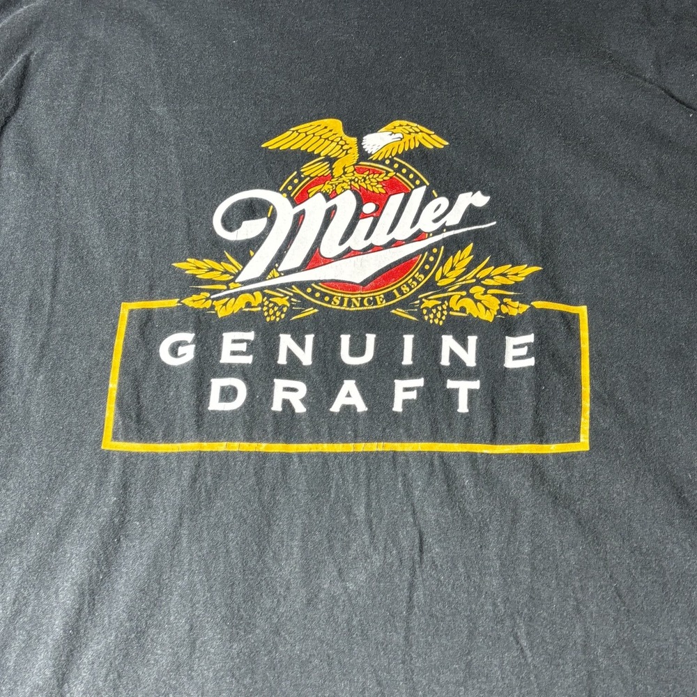 Vintage Miller Genuine Draft Shirt Mens Extra Large MGD Blind Date Promo 90s